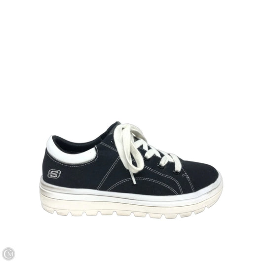 Shoes Sneakers By Skechers In Black, Size: 8