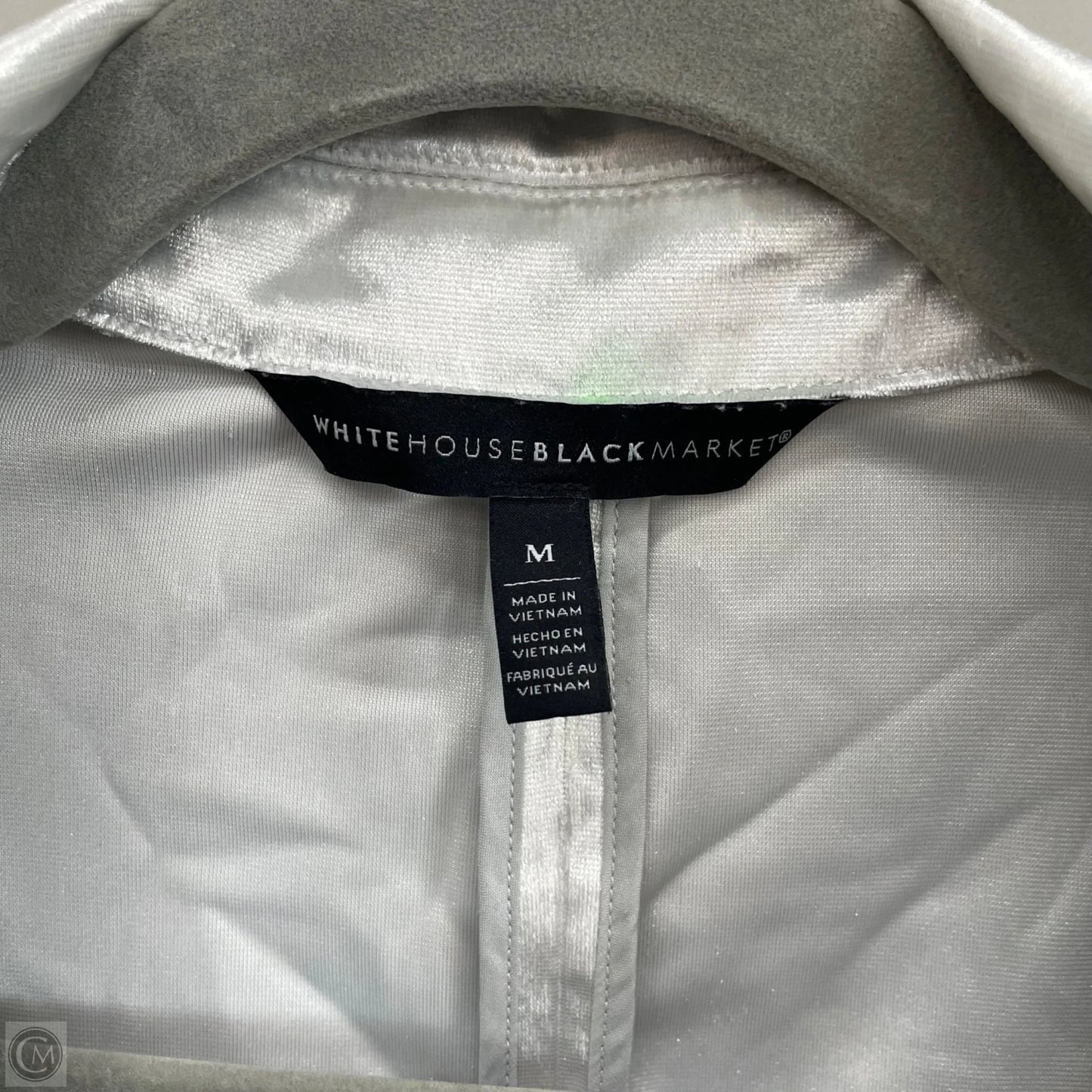 Blazer By White House Black Market In Silver, Size: M