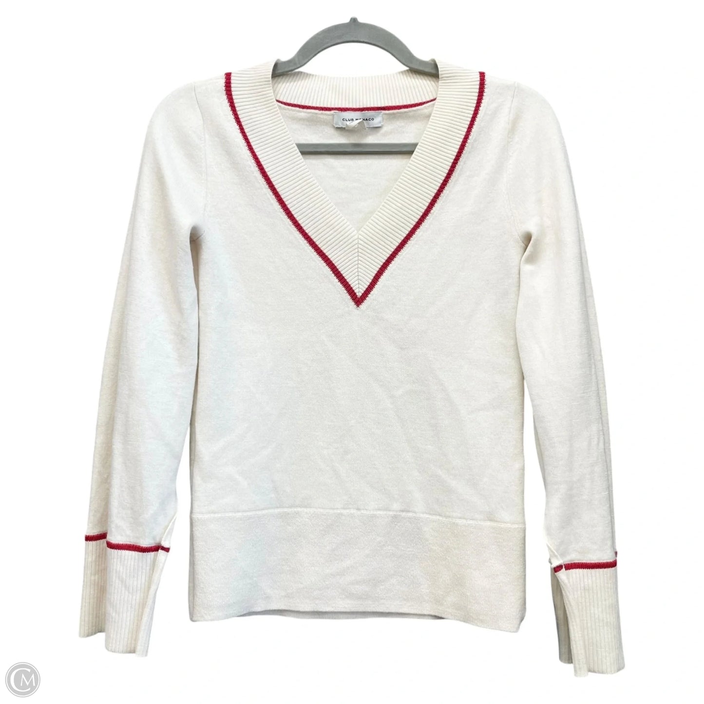 Sweater By Club Monaco In Cream, Size: S