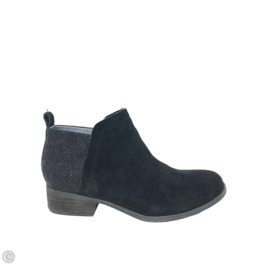Boots Ankle Heels By Toms In Black, Size: 7.5