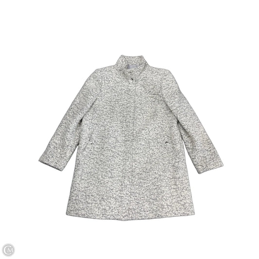 Coat Peacoat By Loft In Grey, Size: Lp
