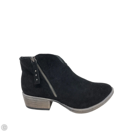 Boots Ankle Heels By Very G In Black, Size: 6.5