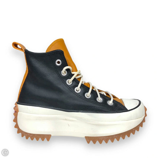 Shoes Sneakers Platform By Converse In Black & Brown, Size: 6