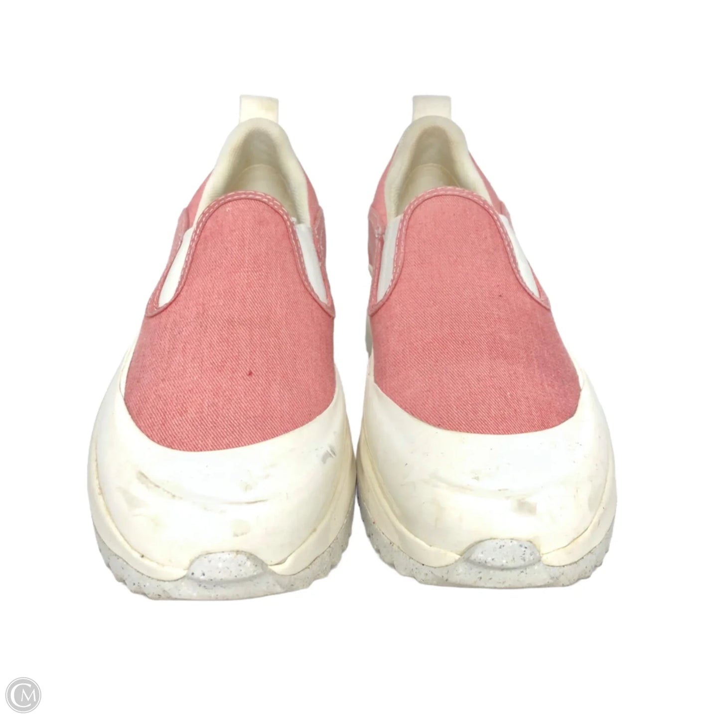 Shoes Sneakers Platform By Converse In Pink & White, Size: 6