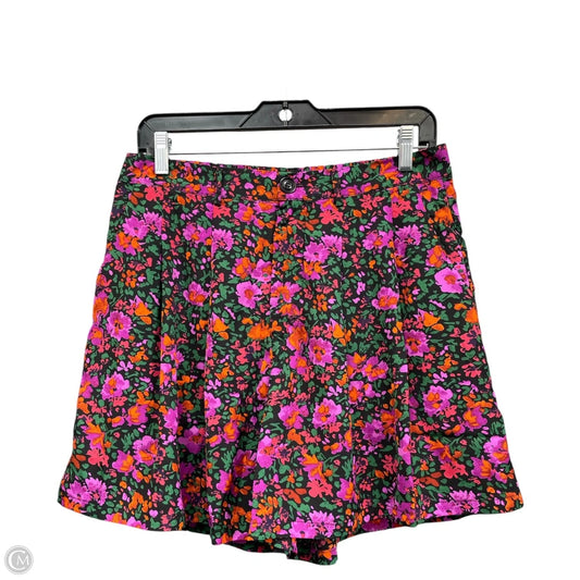 Shorts By Jodifl In Floral Print, Size: L