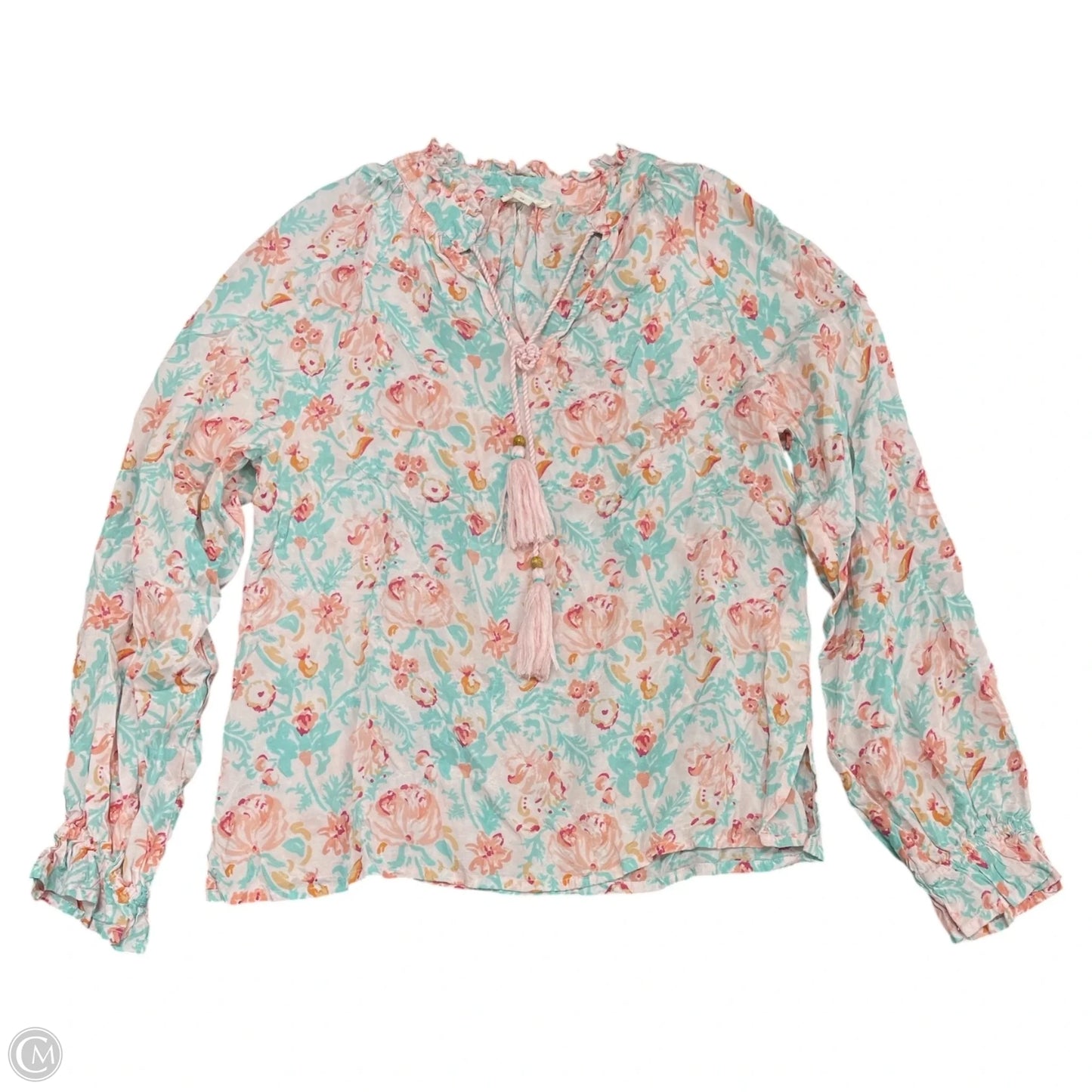 Top Long Sleeve By Roller Rabbit In Pink, Size: Xs