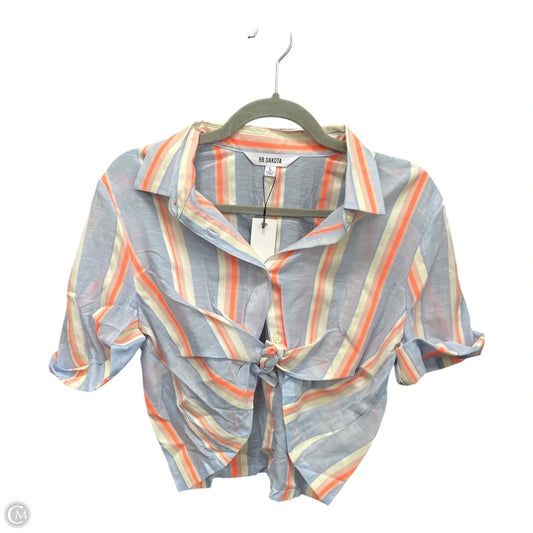 Top Short Sleeve By Bb Dakota In Multi-colored, Size: L