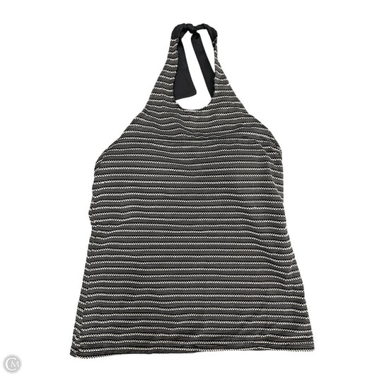 Swimsuit Top By Liz Claiborne In Black & White, Size: S