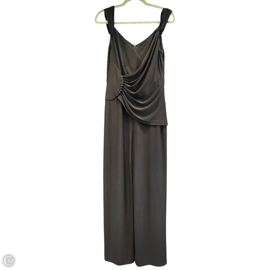 Jumpsuit By Adrianna Papell In Black, Size: 6