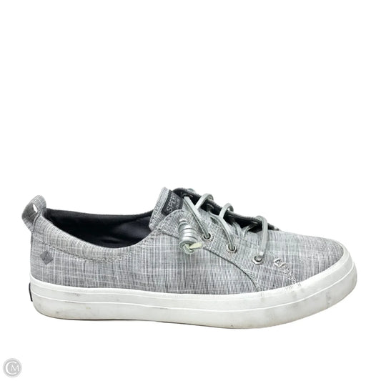 Shoes Sneakers By Sperry In Grey, Size: 6.5