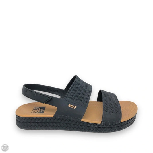 Sandals Flip Flops By Reef In Black, Size: 11