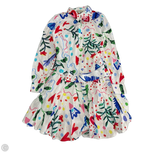 Dress Casual Midi By Loft In Multi-colored, Size: 2p