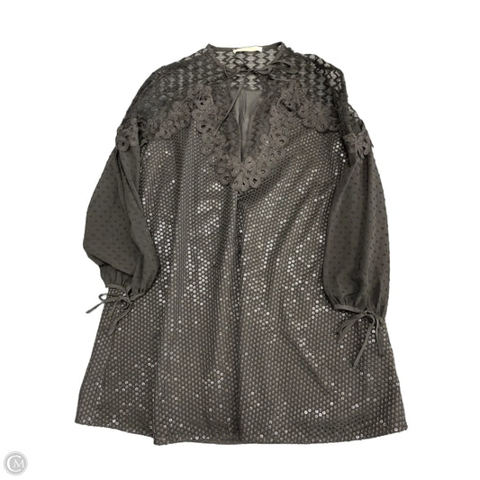 Tunic 3/4 Sleeve By Talulah In Black, Size: Xs