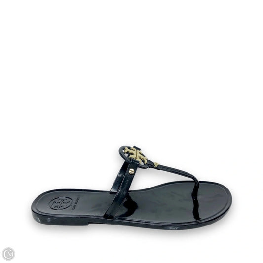 Sandals Designer By Tory Burch In Black, Size: 5