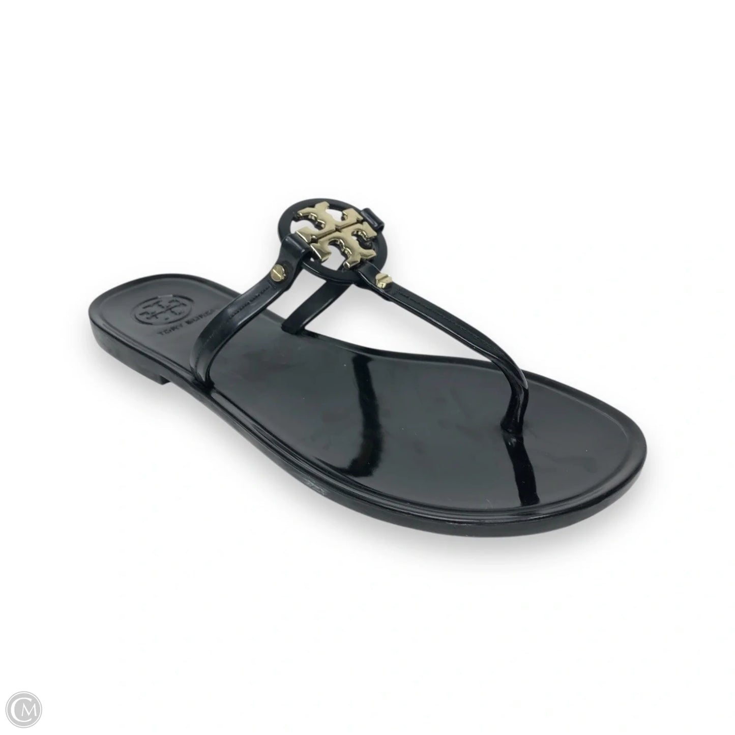 Sandals Designer By Tory Burch In Black, Size: 5
