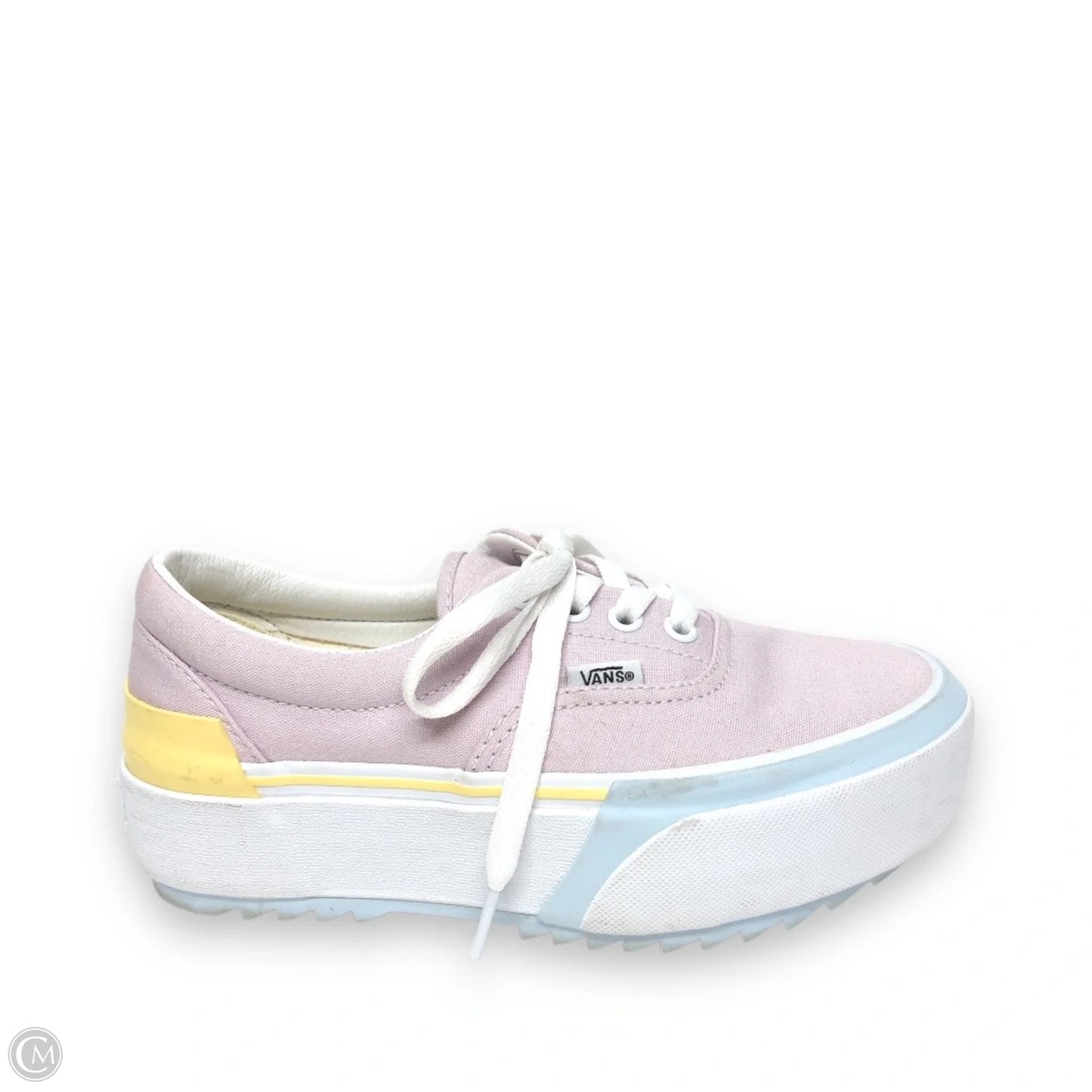 Shoes Sneakers By Vans In Pink, Size: 5.5