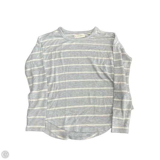 Top Long Sleeve By Lucky Brand In Grey, Size: Xs