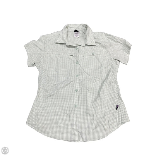 Top Short Sleeve By Patagonia In Green, Size: 8