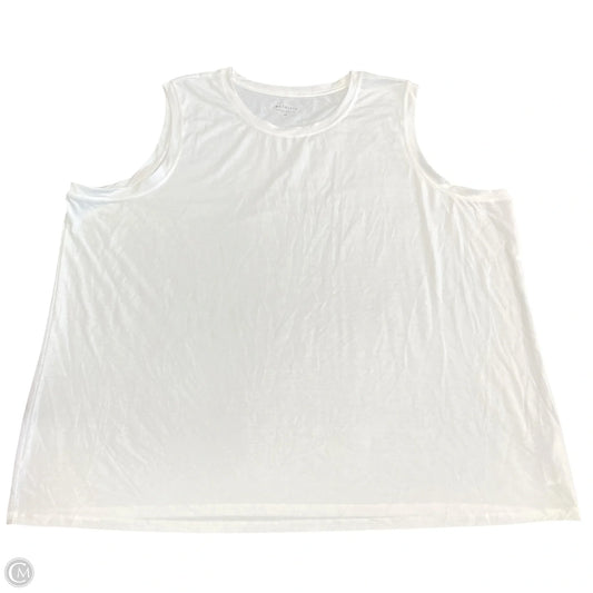 Athletic Tank Top By Athleta In White, Size: 3x