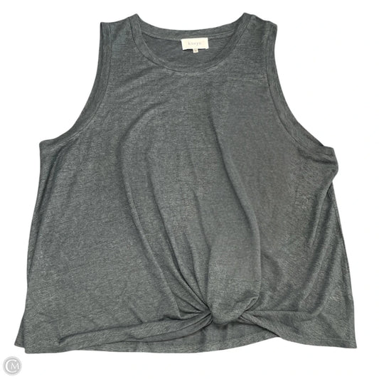 Top Sleeveless By Clothes Mentor In Blue, Size: 2x