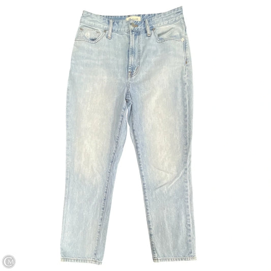 Jeans Straight By Madewell In Blue Denim, Size: 26