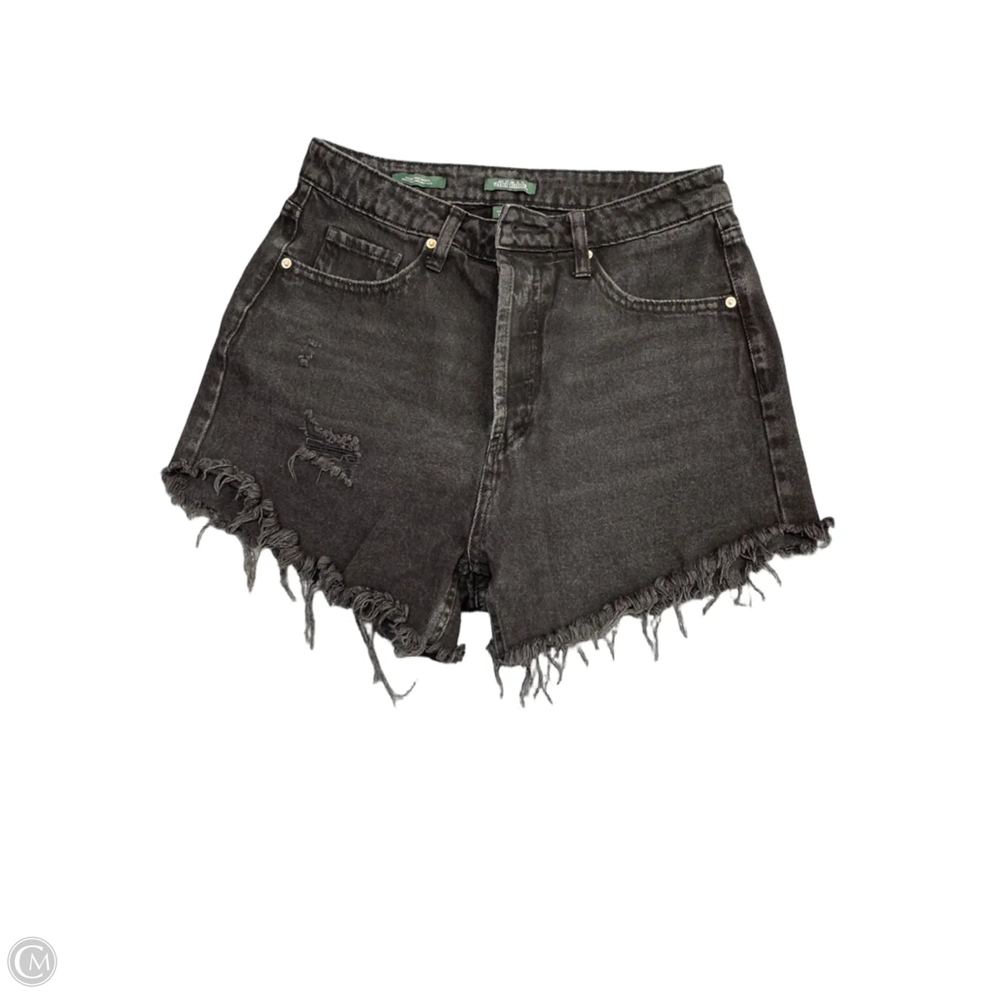 Shorts By Universal Standard In Black Denim, Size: 4