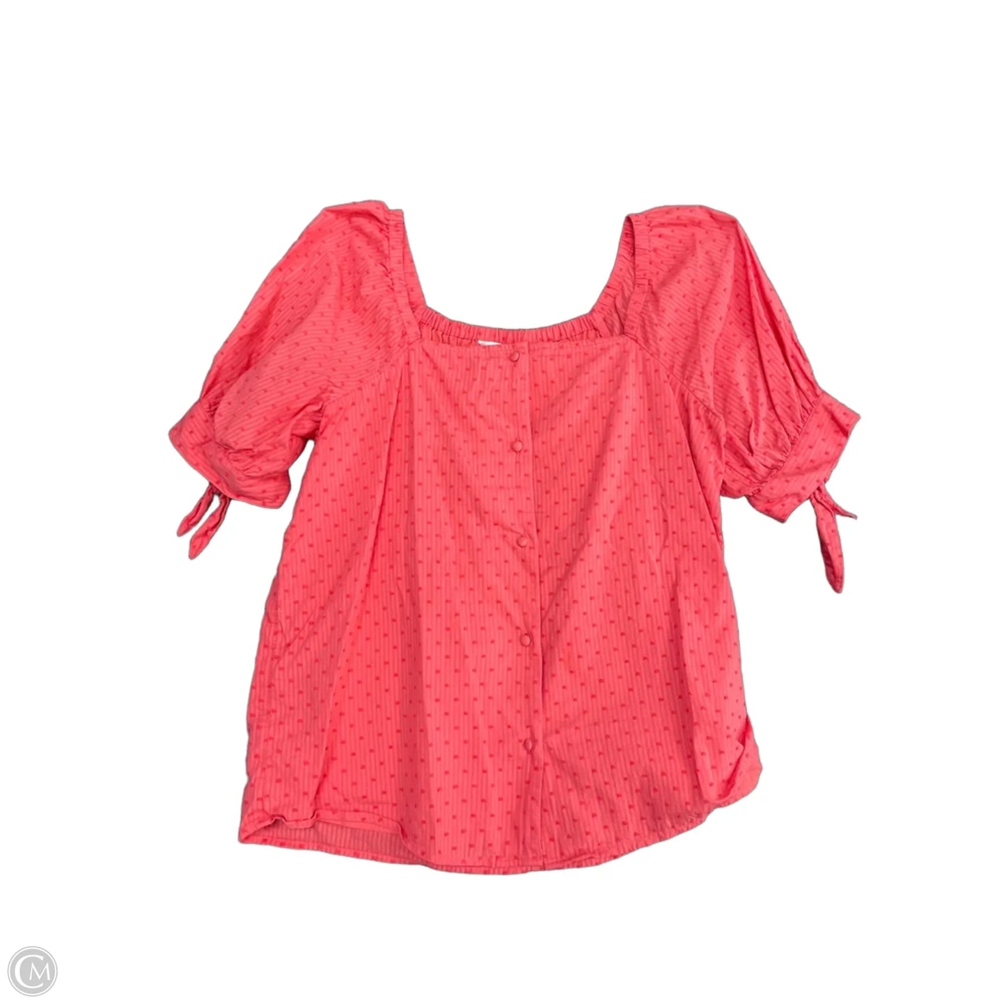 Top Short Sleeve By Lc Lauren Conrad In Pink, Size: S