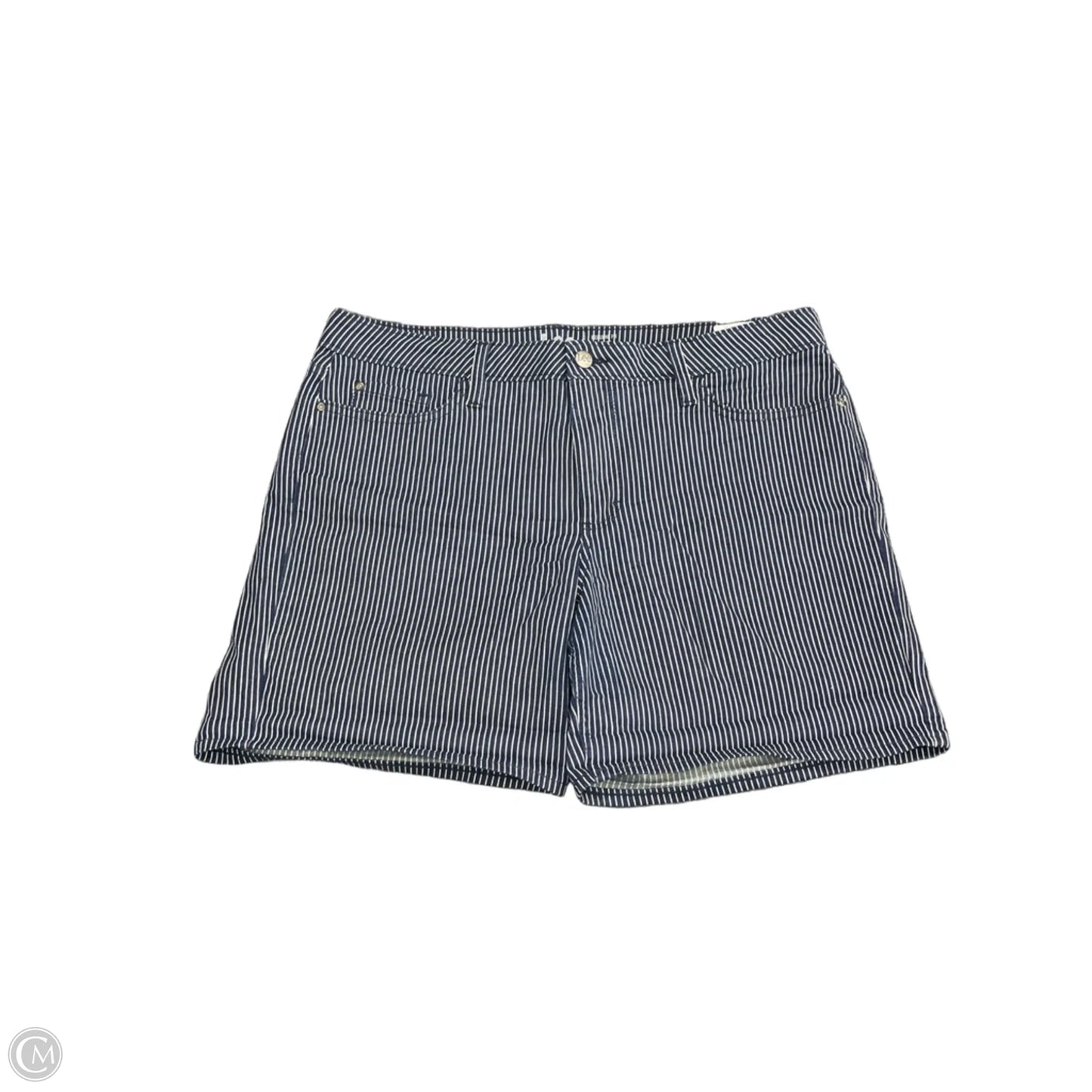 Shorts By Lee In Blue & White, Size: 14