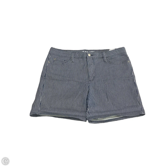 Shorts By Lee In Blue & White, Size: 14