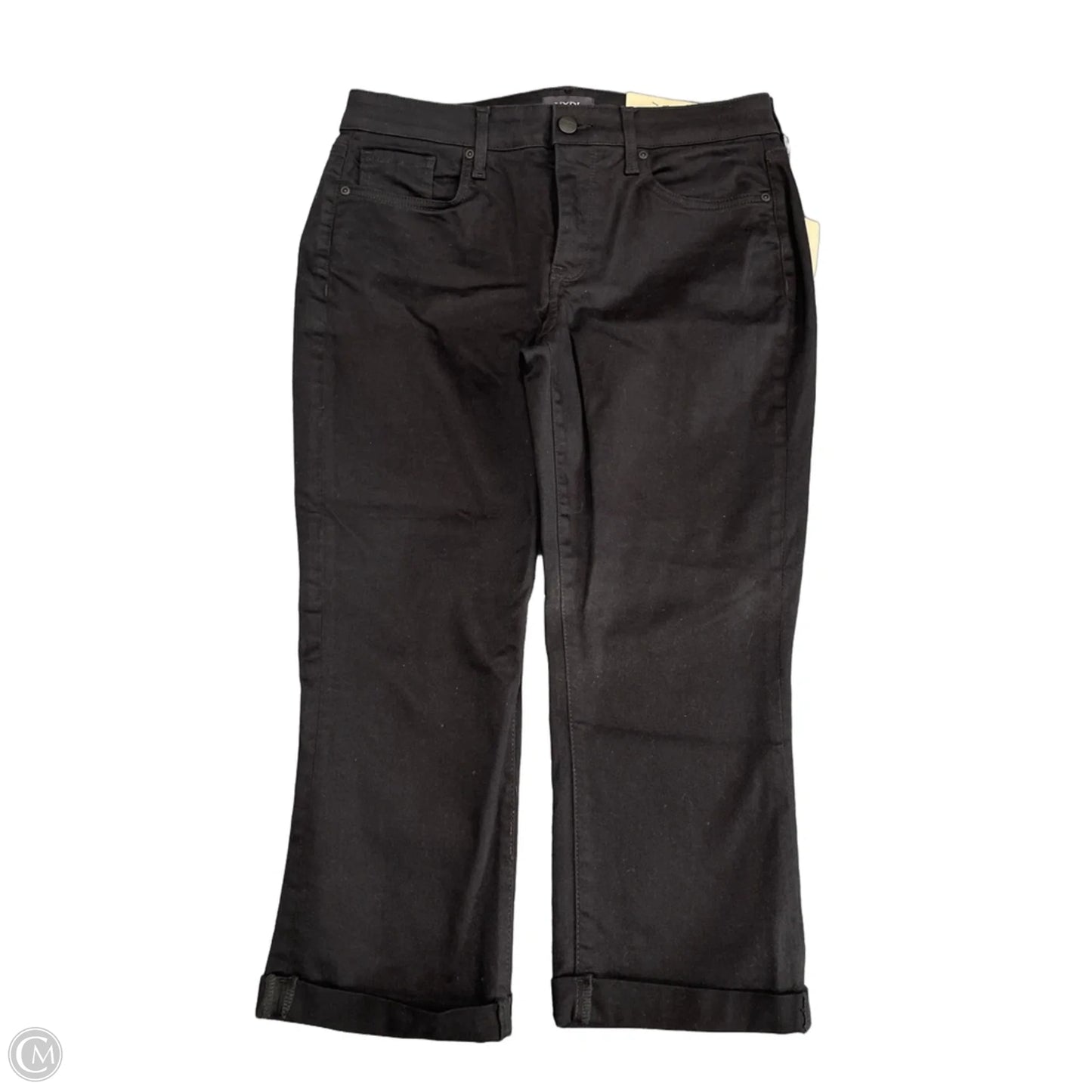 Jeans Boyfriend By Clothes Mentor In Black Denim, Size: 8