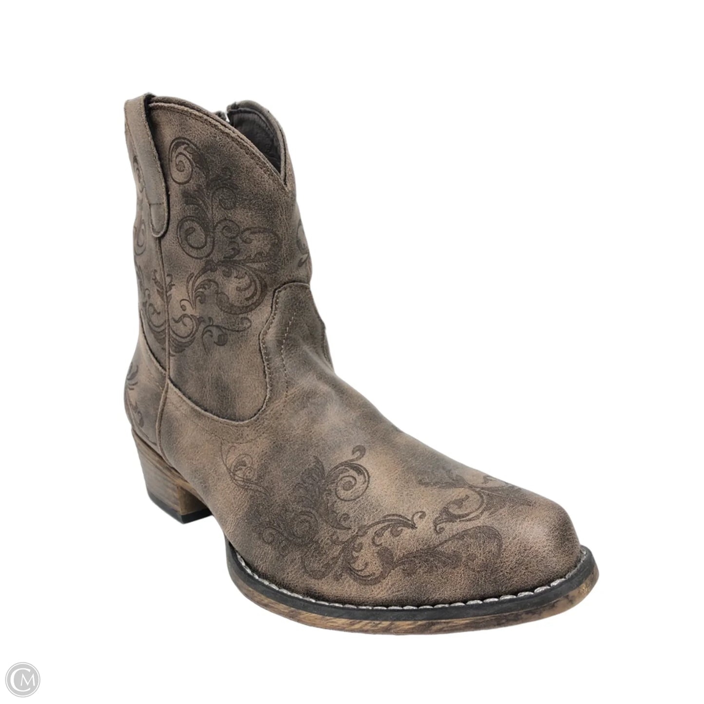 Boots Western By Roper In Brown, Size: 9.5