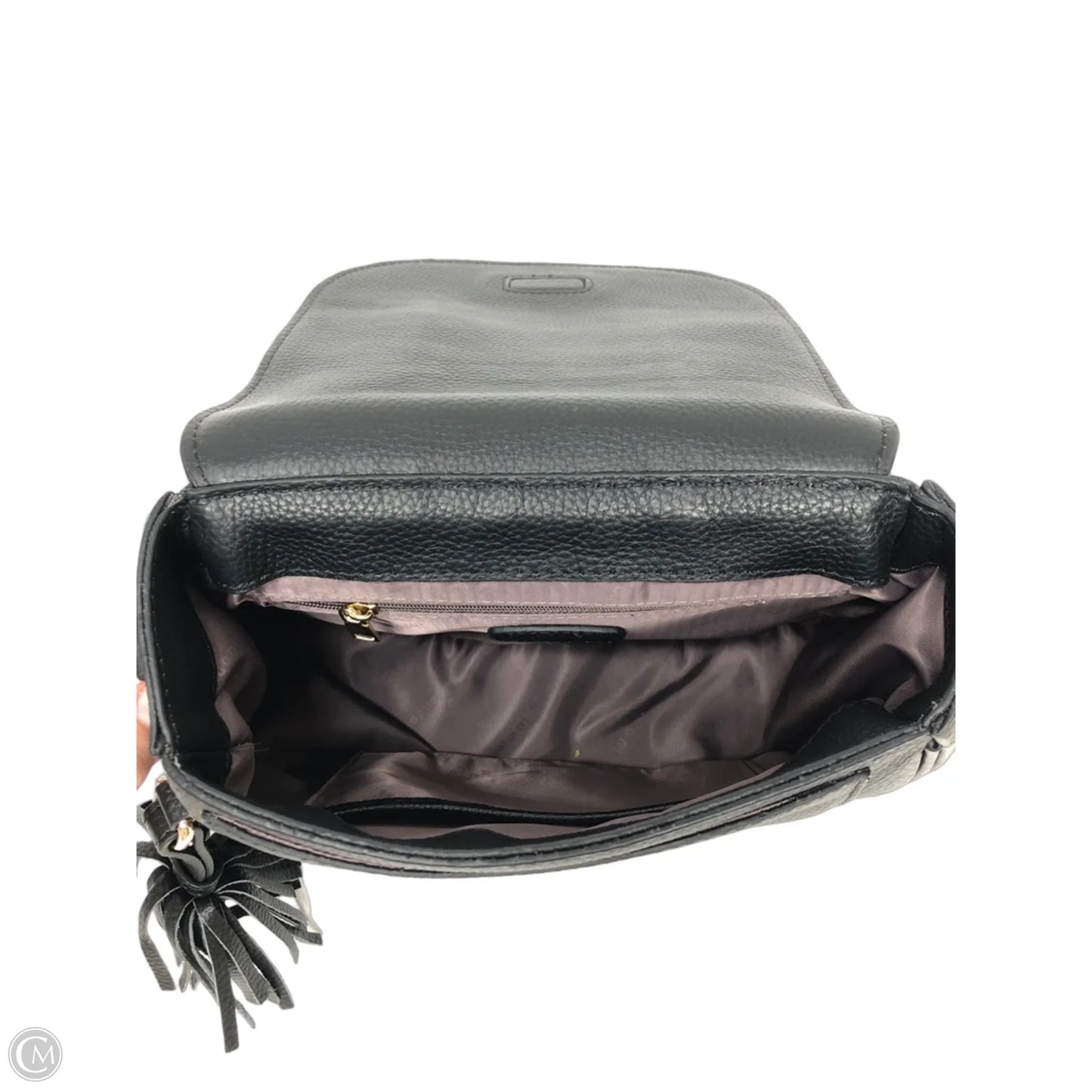 Crossbody Leather By Cmc, Size: Large