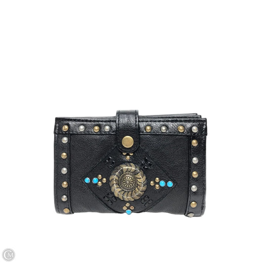 Wallet Leather By Cmc, Size: Medium