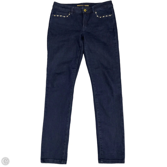 Jeans Skinny By Michael By Michael Kors In Blue Denim, Size: 6