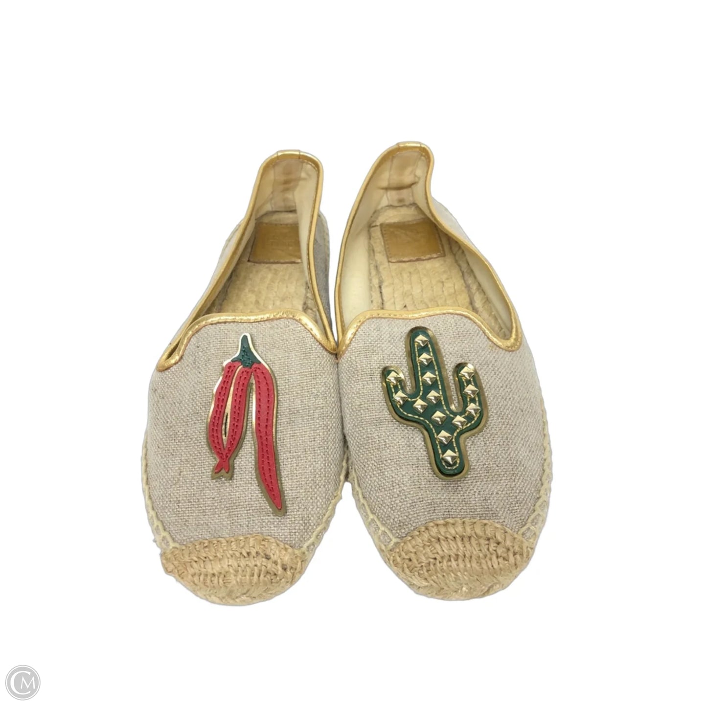 Shoes Designer By Tory Burch In Beige, Size: 8