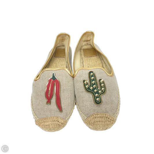 Shoes Designer By Tory Burch In Beige, Size: 8