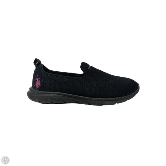 Shoes Flats By Us Polo Assoc In Black, Size: 9