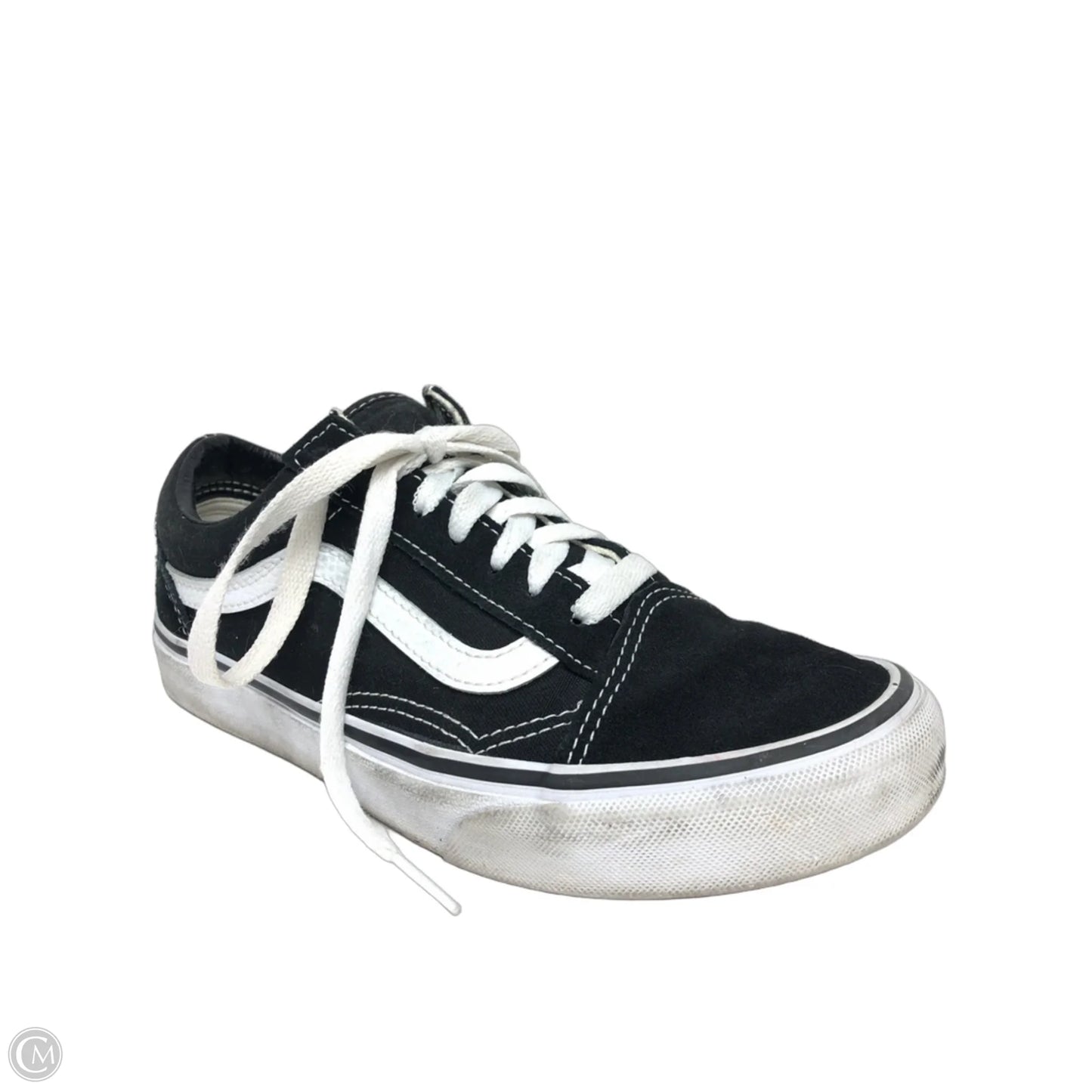 Shoes Sneakers By Vans In Black, Size: 7