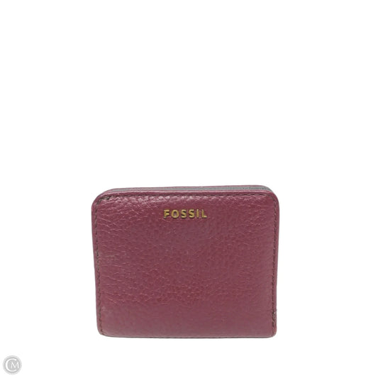 Wallet Leather By Fossil