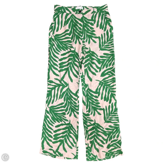 Pants Chinos & Khakis By H&m In Cream & Green, Size: 6