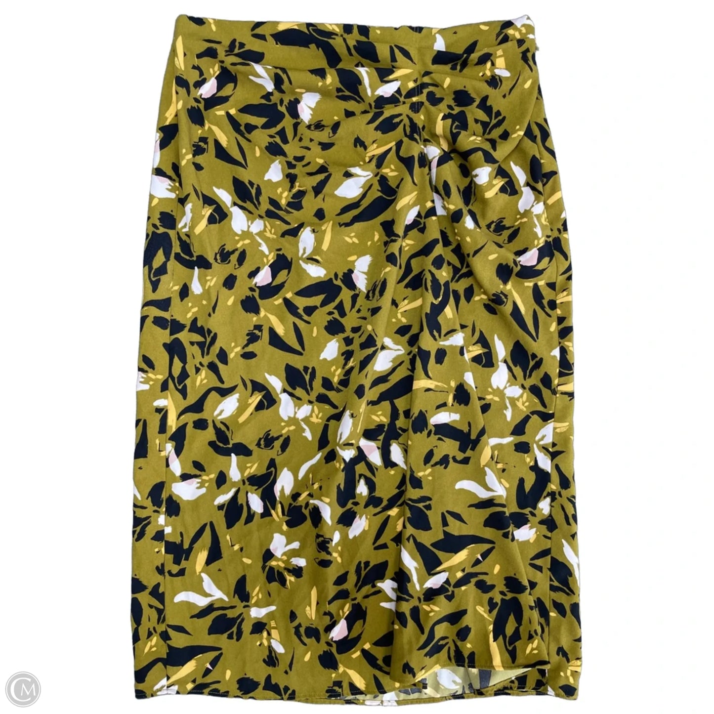 Skirt Midi By Nine West In Green, Size: M
