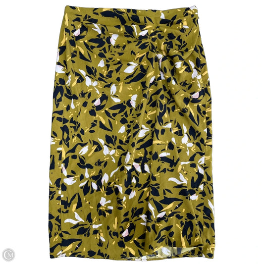 Skirt Midi By Nine West In Green, Size: M