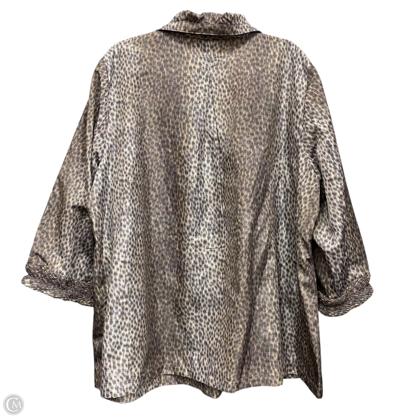 Jacket Other By Multiples In Animal Print, Size: 2x