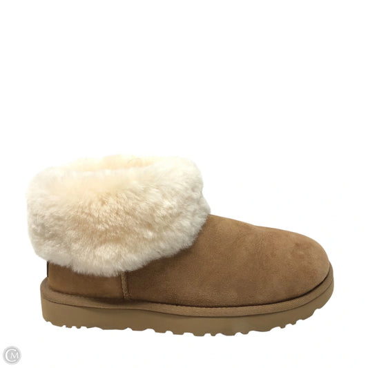 Boots Designer By Ugg In Brown, Size: 8