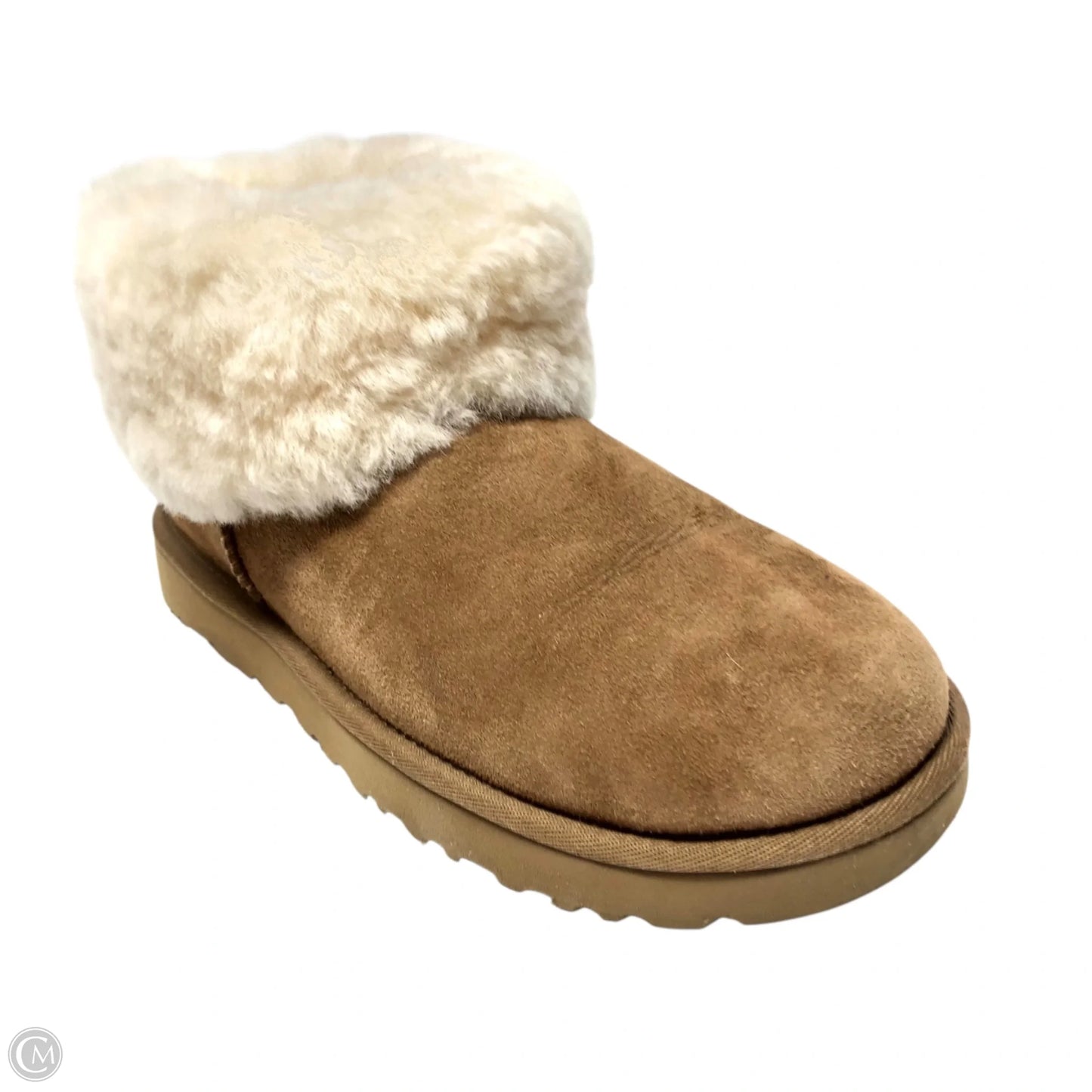 Boots Designer By Ugg In Brown, Size: 8