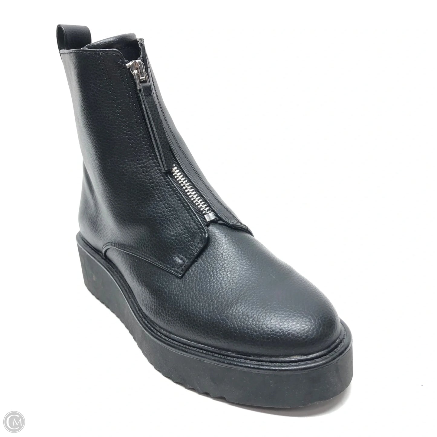 Boots Ankle Flats By H&m In Black, Size: 8.5