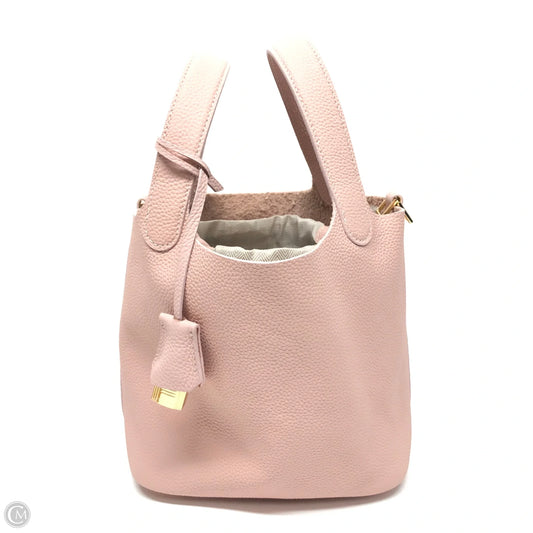 Handbag Leather By Clothes Mentor, Size: Small