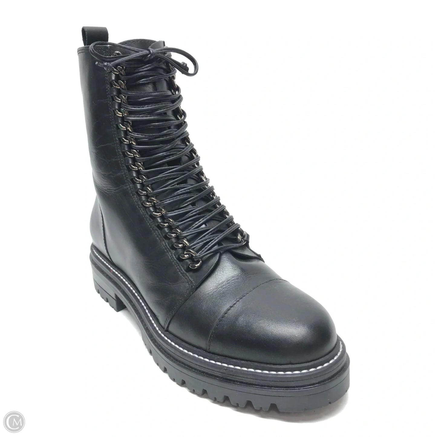 Boots Combat By Carvela In Black, Size: 9.5