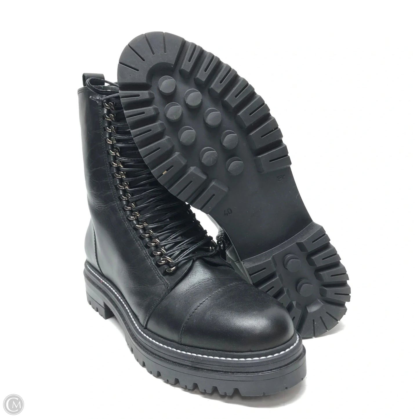 Boots Combat By Carvela In Black, Size: 9.5