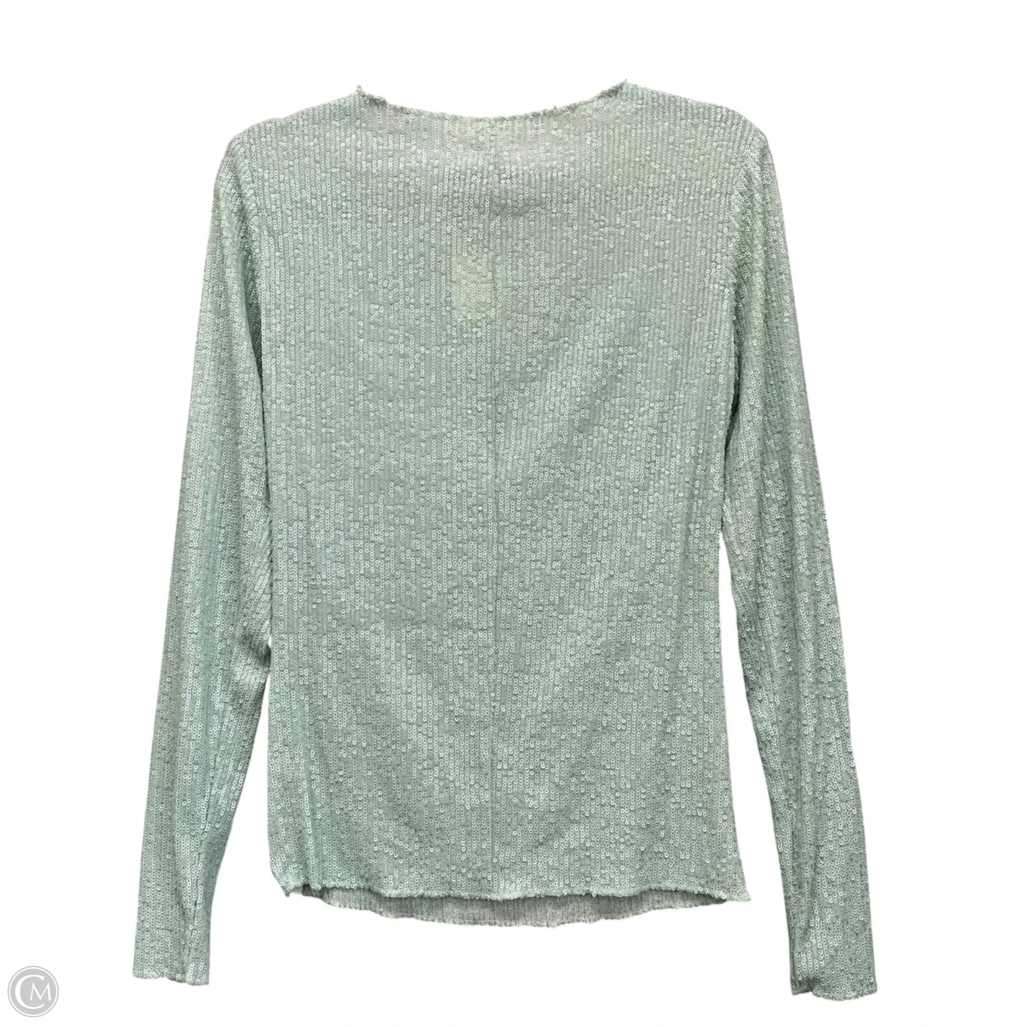 Top Long Sleeve By Free People In Green, Size: S